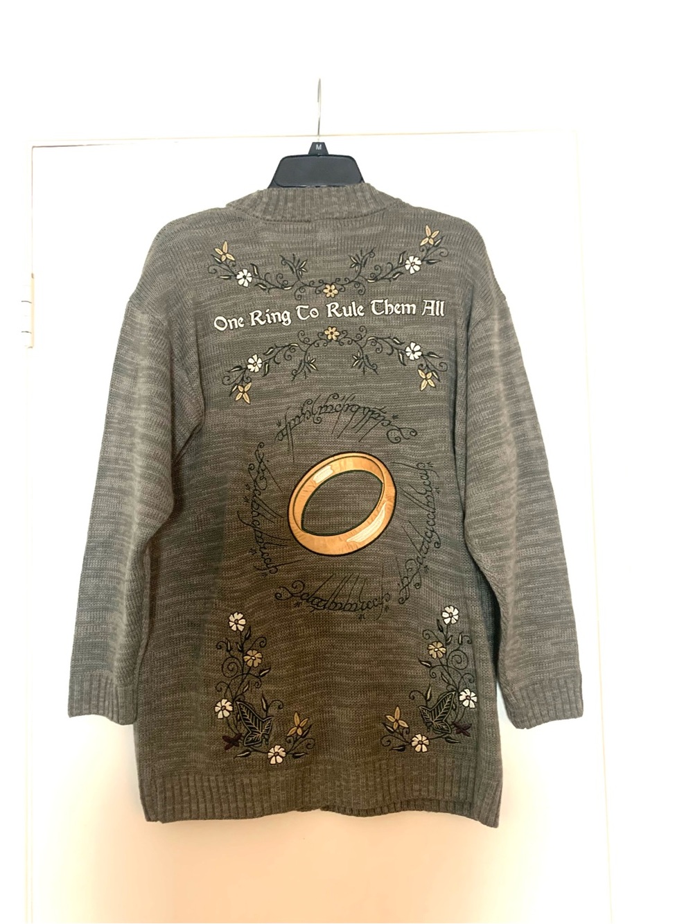 New Hot Topic Lord of The Rings Floral Icons Girl Cardigan - Picture 7 of 15